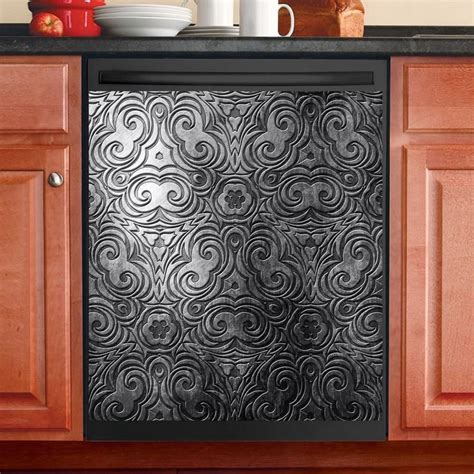 stainless steel dishwasher cover 